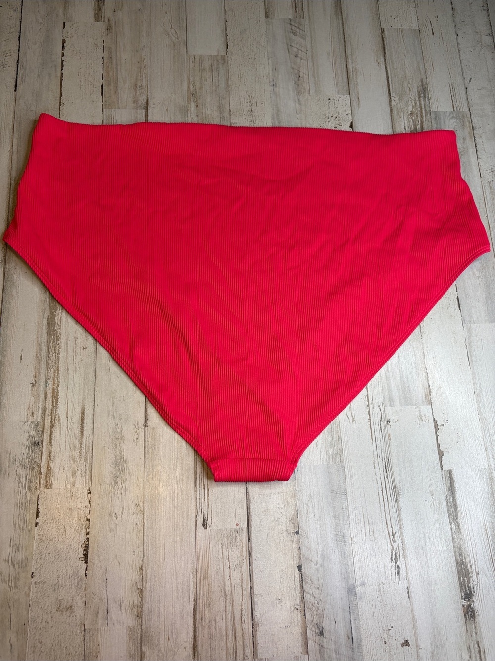 Old Navy Bikini BOTTOM 4XL Swimsuit Bathing Suit Pink Ribbed - Picture 5 of 15